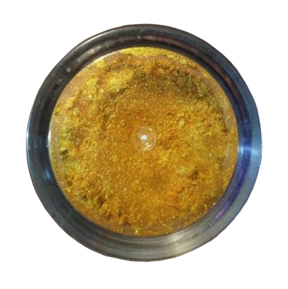 Gold Eyeshadow Loose Powder Goldie Cosmetic Grade Mica DIY Nail Art Jar Pigment